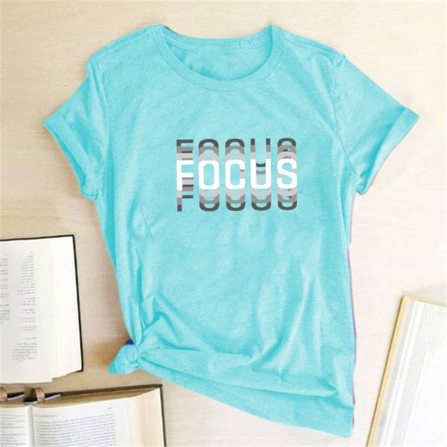 Focus Print T-shirts.