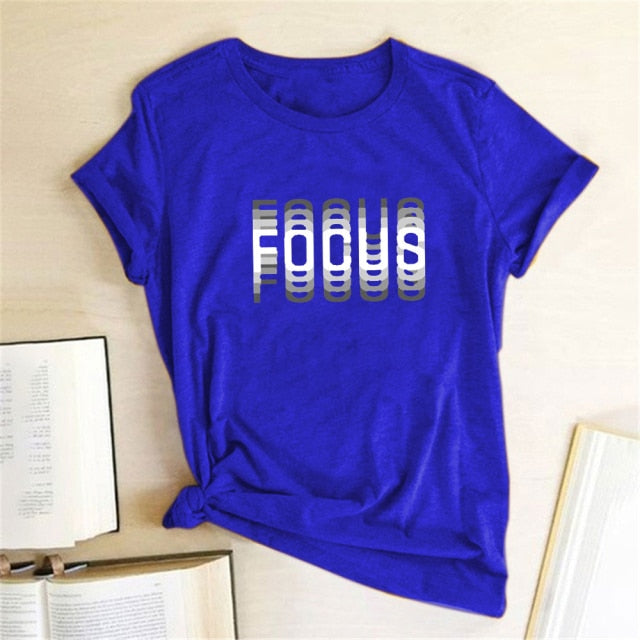 Focus Print T-shirts.