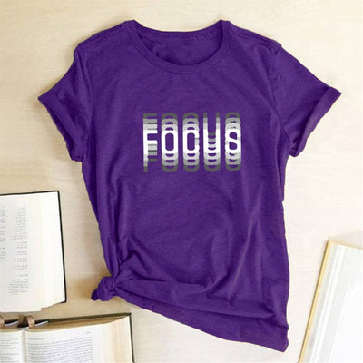 Focus Print T-shirts.