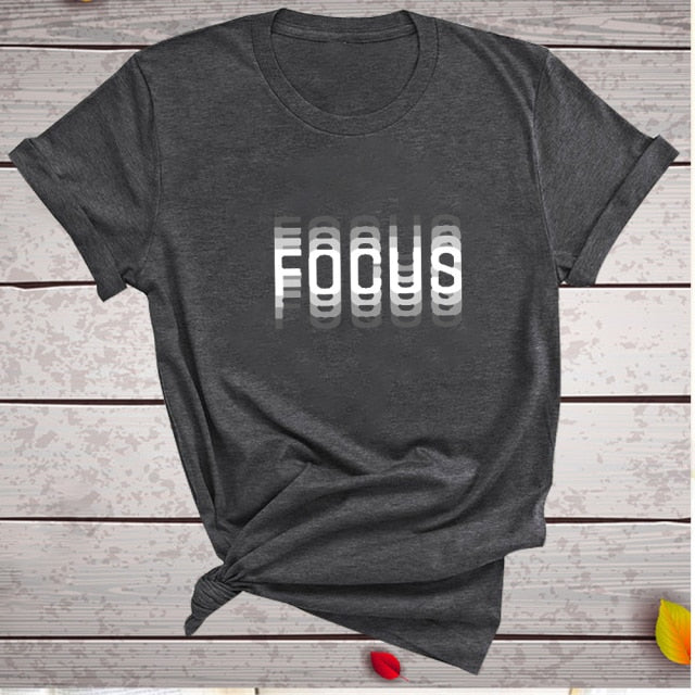 Focus Print T-shirts.