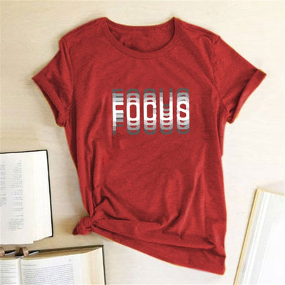 Focus Print T-shirts.