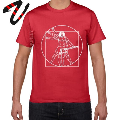 Da Vinci guitar funny Tee